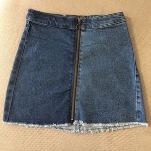 Wild fable jean skirt
